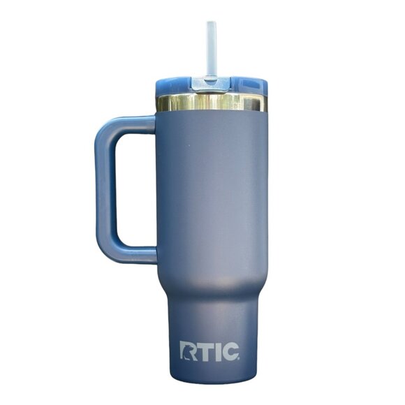 RTIC 30oz ROAD TRIP TUMBLER (CERAMIC LINING) - NAVY - Picture 2 of 3